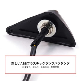 Aoling Motorcycle Turn Signal Triangle, Turn Signal Bike LED, Bike Turn Signal Lamp, Motorcycle Turn Signal, Motorcycle Turn Signal, Yellow Red Small Direction Indicator Bike 2pcs