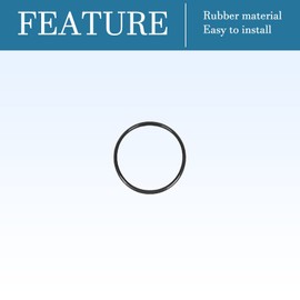 QUARKZMAN Pack of 20 Nitrile Ring O-Rings Seal Rubber Rings 19 mm x 17 mm x 1 mm for Tap Plumber Repair Seal Connection, Black