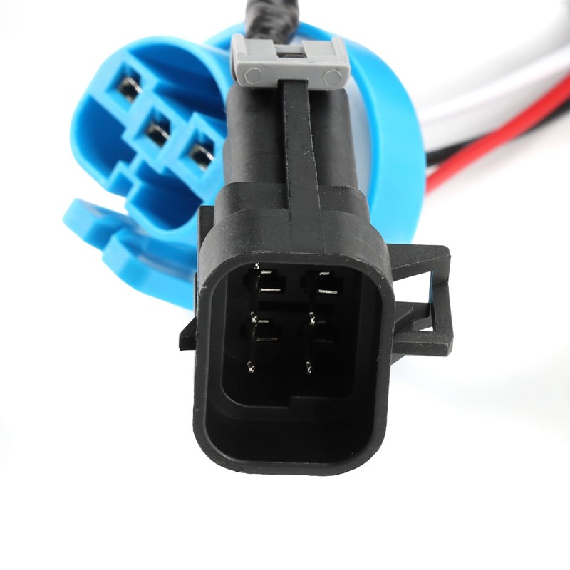2PCS Headlight Wiring Harness 645-205 22740620 22740621- Direct Fit for