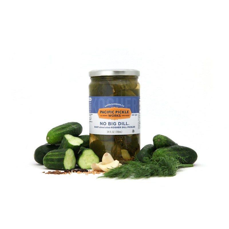 No Big Dill. (6-pack) - Baby kosher dill pickles 24oz