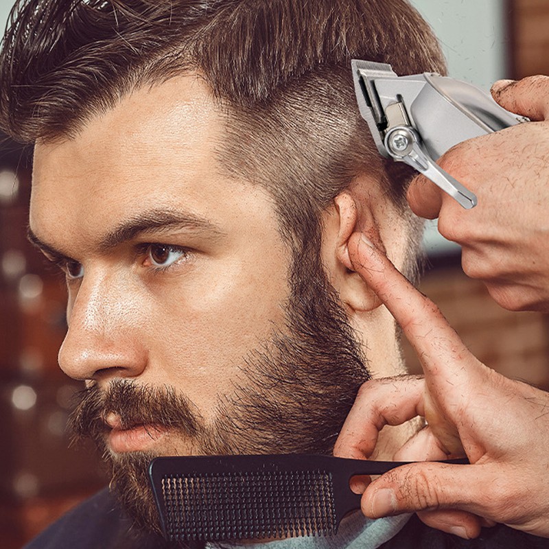 Electric Hair Trimmer Grooming LED Display High Performance Rechargeable Professional