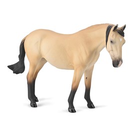CollectA Lusitano Mare Buttermilk Buckskin (1:12 Scale) - Realistic Hand Painted Horse Toys, Animal Figures & Models, Gifts For Toddlers & Kids, Age 3 Years +