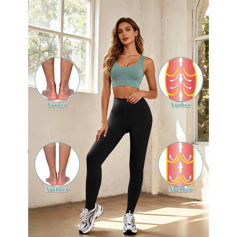 Evolyline 20-30 mmhg Medical Compression Stockings Women's Men's Leggings