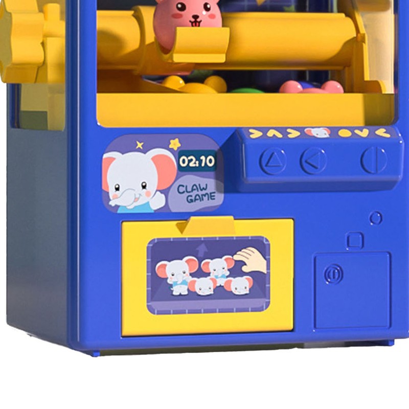 Mini Doll Claw Machine Emulational Music Light Doll Grabber Machine