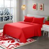 ARTALL Soft Microfiber Bed Sheet Set 4-Piece with Deep Pocket