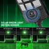 Hog Light for Night Hunting,Powered Feeder Light(Green) 18000LM Solar Lights