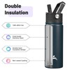 Konokyo 18 oz Insulated Water Bottle Stainless Steel Sport Bottles