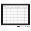 Navaris Framed Calendar Whiteboard for Wall - 18" x 24"