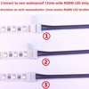LitaElek 10pcs RGBW LED Streifen Schnellverbinder 5 Polig LED Stripe