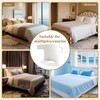 OVECIOPO OVECIOPO Bed Sheet Holder Straps 4-Pack, Invisible Slot Design