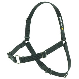 SENSE-ible No-Pull Dog Harness - Black Medium/Large (Narrow) by Softouch