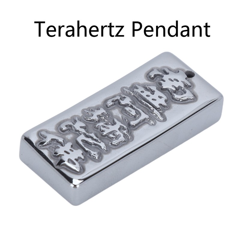 Terahertz Pendant Buddhism Pattern Carved Relieve Fatigue Promote Circulation Natural