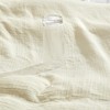 Muslin Fitted Sheet 160 x 200 cm Beige Antibacterial Soft