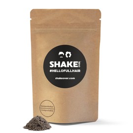 SHAKE OVER Vegan Hair for Hair Thickening, Zinc-Enriched Fibres, High Quality Pouring Hair, Made in Europe (30 g (Refill), ASH BLONDE)