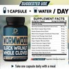 DEDICAD 12in1 Wormwood Black Walnut Clove Capsules - Immune, and