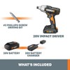 Rockwell Wx291l Driver Impact Crdls 20v