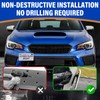 No Drill Front License Frame Compatible with Subaru Impreza |
