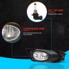 WenQi For 2009-2011 Honda Civic 4-Door Sedan Bumper Fog Lights