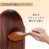 COZENTA Boar Hair Brush, Paddle Brush, Cushion Brush, Glossy Scalp,