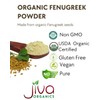 Jiva Organics Organic Fenugreek Powder 7oz Bag - Gluten Free,
