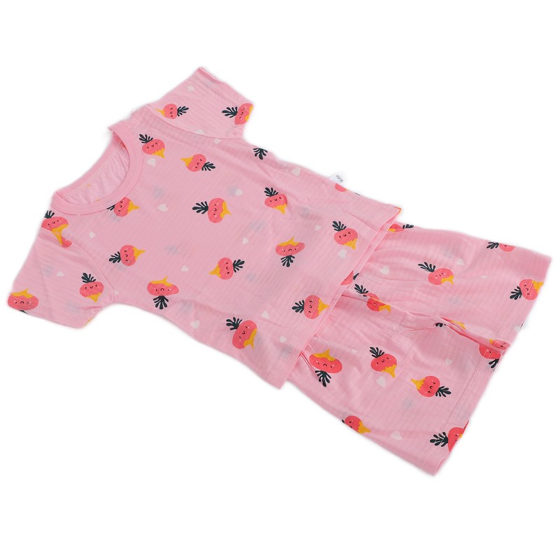 Baby Short Sleeve TShirt Short Pants Breathable Summer Clothes Pajamas