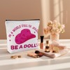 JFEHBFL Pink Dolly Theme Makeup Bag In a World Full
