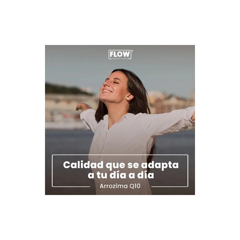 Arrozima Coenzima Q 10 Red Yeast Rice 60 Cáps Flow