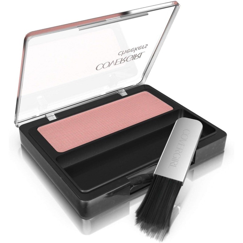 COVERGIRL Cheekers Blendable Powder Blush Deep Plum, .12 oz (packaging