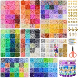 Kit De 30000 Pulseras De Arcilla, 192 Colores