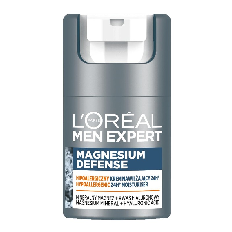 L'Oréal Paris Men Expert Magnesium Defense Hypoallergenic Moisturising Cream 50