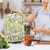HUISEFOR Lemon Print Blender Covers Kitchen Food Processor Covers with
