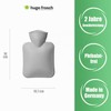 Hugo Frosch Mini Hot Water Bottle 0.2 L with Cuddly