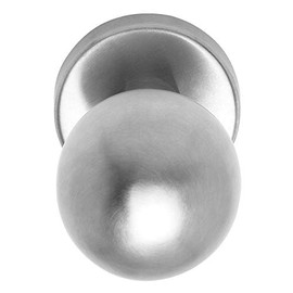 Ball Knob Interchangeable Knob Round Diameter 55 mm Stainless Steel Matt Brushed Door Knob