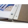 Pina Zangaro Tera Screwpost Binder, 8.5x11 Landscape (34610)