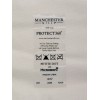 Manchester Mills Protect360° Shower Curtain 42x72 Petite Dot Beige Microban®