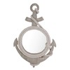 Beachcombers Anchor Shape Mirror With Rope L15.75 x H23.625 x