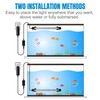 iKefe 7.5" White & Blue Submersible LED Aquarium Fish Tank