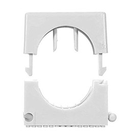 Fischer 68032 Clamp for halogenfrei, Nylon, Diameter 23 mm/32 mm, Grey (Pack of 25)