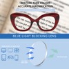 HoouMoou Oversized Cat Eye Reading Glasses for Women, Fashion 3