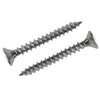 M4 Wood Screws Zinc Plated Silver Long 1 inch (0.16"