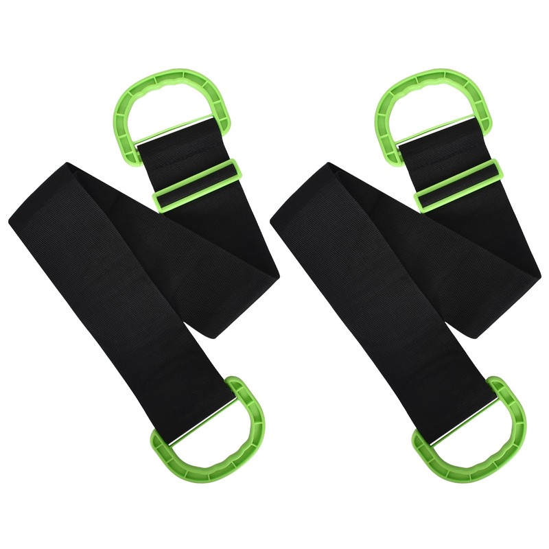 Vesaneae 2 PCS Adjustable Lifting Moving Straps, Lifting Straps with