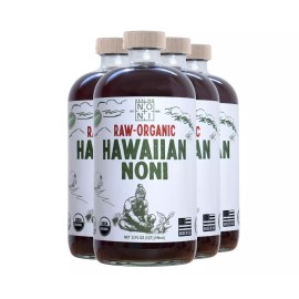 Healing Noni ® 100% RAW (UNPASTEURIZED - 4 Bottles