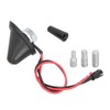 1.2in Car Roof Antenna Short Aerial with 3 Thread Adapters