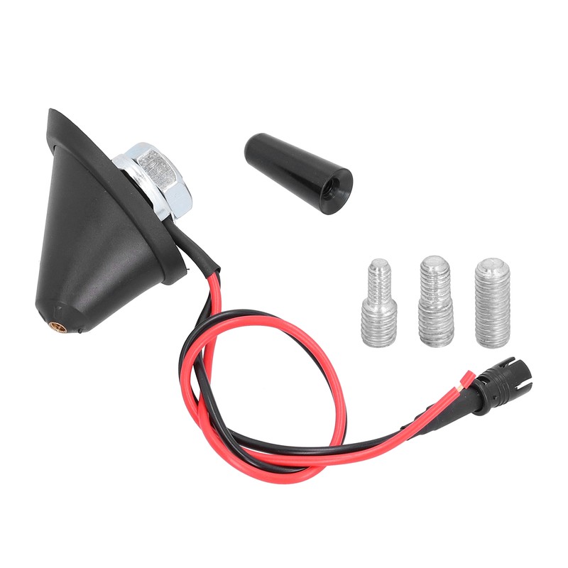 1.2in Car Roof Antenna Short Aerial with 3 Thread Adapters