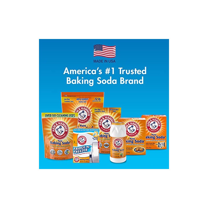 Arm & Hammer Baking Soda Fresh-n-Natural Odor Eliminator, 12 oz