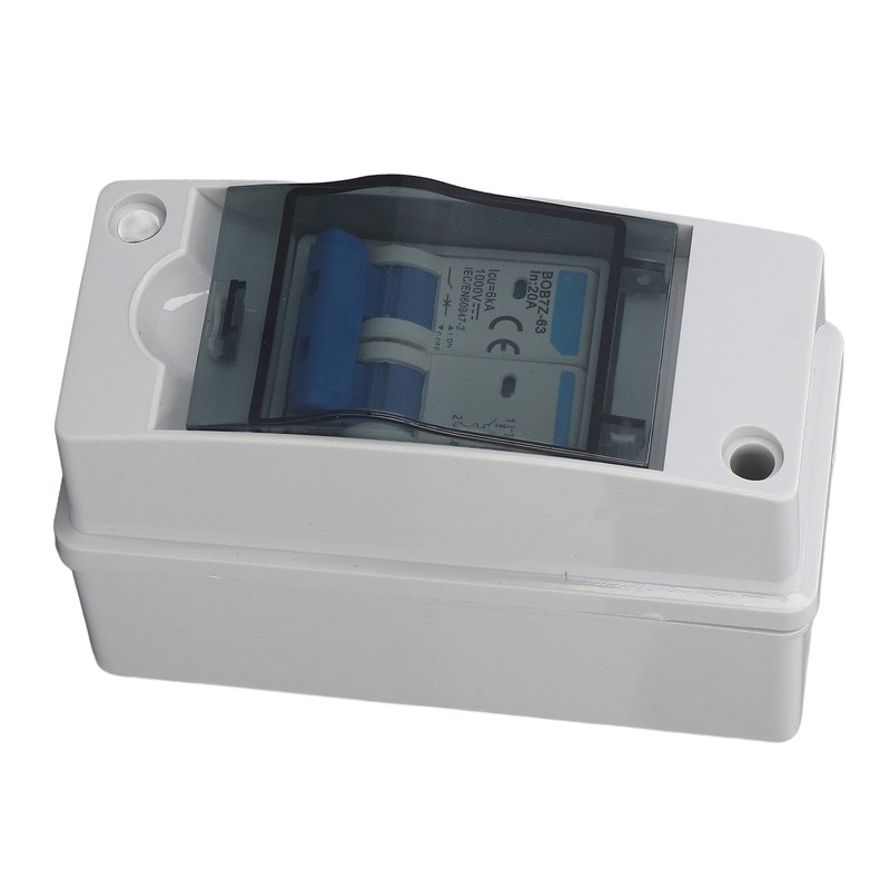 Circuit Breaker MCB PV Combiner Box Waterproof Disconnect Switch 1000V