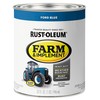 Rust-Oleum 280153 Farm & Implement Enamel Paint, Quart, Ford Blue