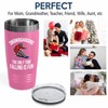Snowboarding Pink Edition Viking Tumbler 20oz - Snowboarding The only