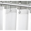 Felisa Waterproof Fabric Shower Curtain Liner with 6 Weighted Magnets,72
