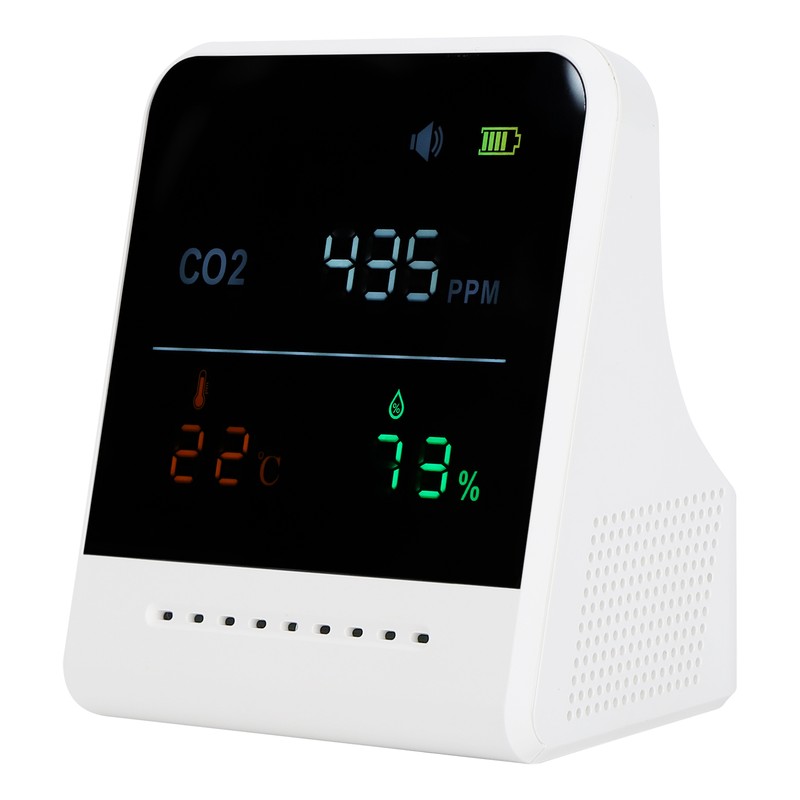 Carbon Dioxide Detector Digital Air Quality Tester with Temperature Humidity